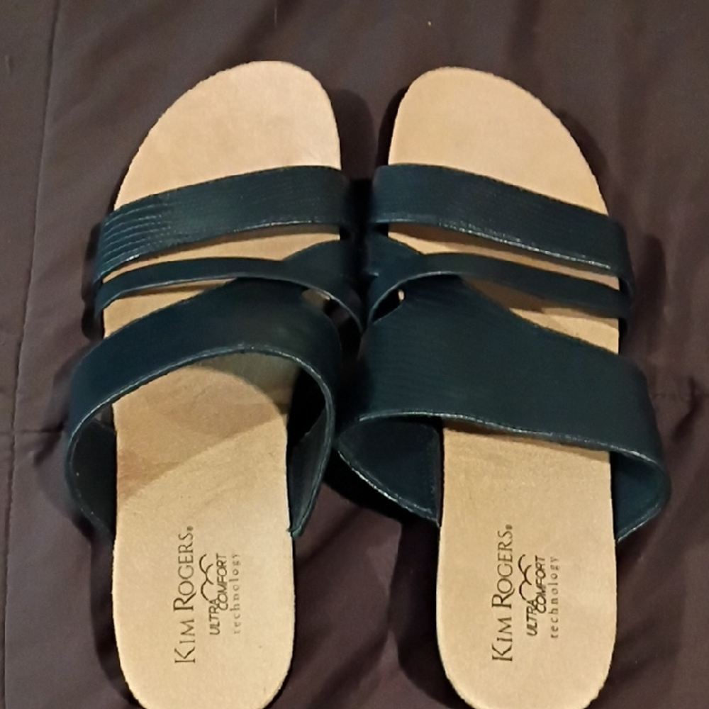 Kim Rogers Women's Dark Sandals